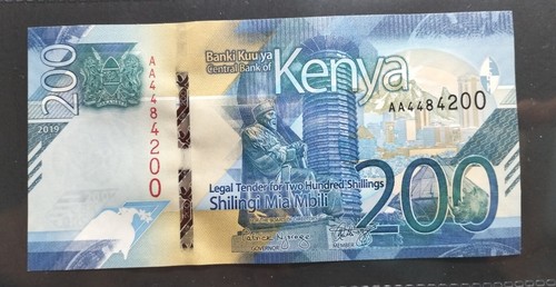Banconote mondiali kenia 200 - banconote,