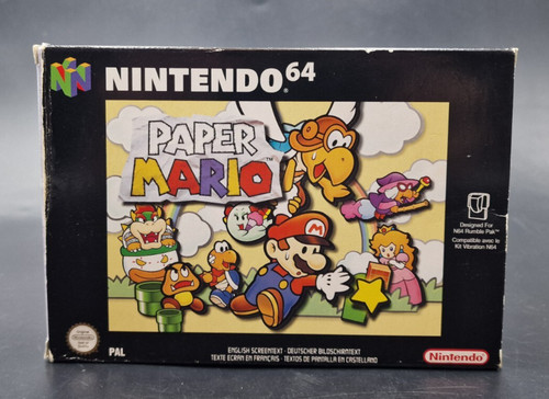Paper mario nintendo 64 n64 - nintendo,