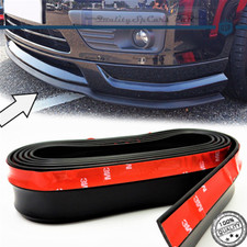 SPOILER Adesivo PER Fiesta-Focus 1-Escort SOTTO PARAURTI o MINIGONNE Nero Flessi