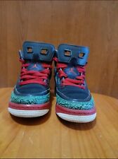 Jordan Spizike Black Varsity Red