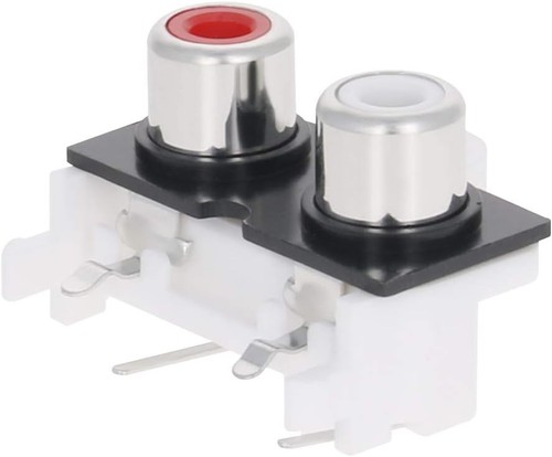 Connettore rca femmina - x,
