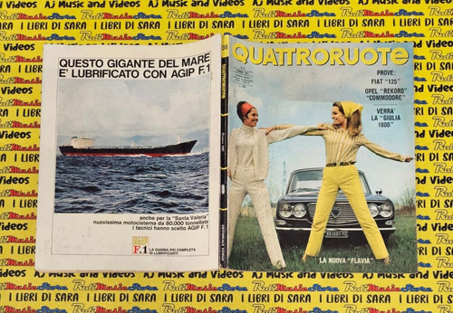 Rivista magazine quattroruote - rivista,