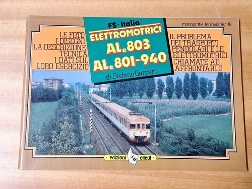 Libro ferrovia elettromotrici - libro,