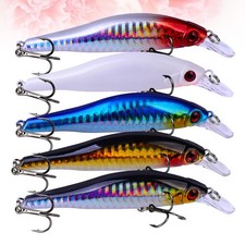  5 Pcs Attrezzatura Da Pesca Praticare La Con Esche Artificiali Per in Mare