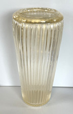GRANDE VASO VETRO FIRMATO LA