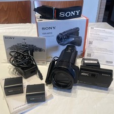 SONY HANDYCAM  FDR-AXP33 4K + Proiettore 2 batteria alim+caricabatteria original