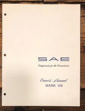 SAE MARK VIII / 8 proprietari