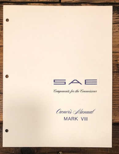 Sae mark viii - /, proprietari