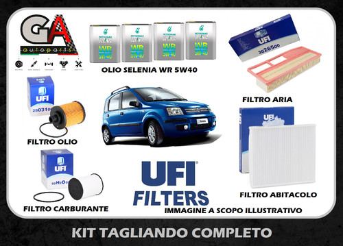 Kit tagliando fiat panda 169 - kit,