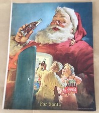 Coca Cola 1950 stampa vintage