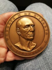 UMBERTO II GRANDE MEDAGLIA 1993 10 ANNI MORTE (MM.80 - GRAMMI 314) #CASS3