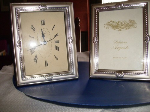 Portafoto orologio da - da, tavolo