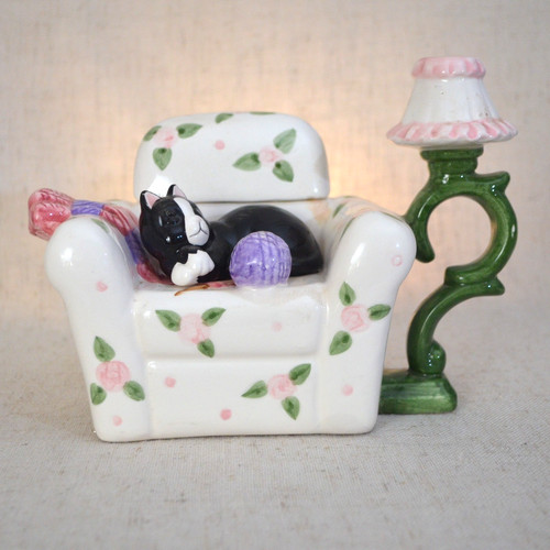 Teiera gatto vintage world - gatto,