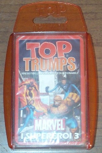 Top trumps cards marvel - top,