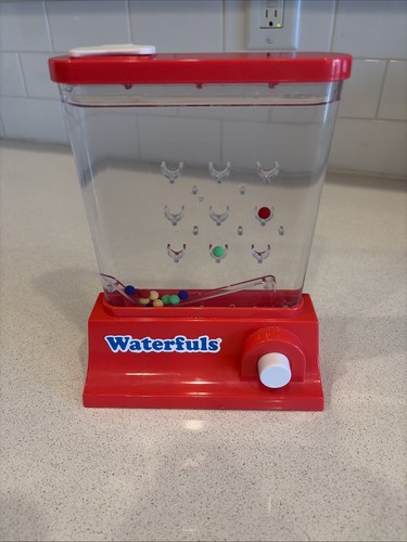 Gioco acqua portatile rosso - gioco, d'acqua