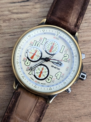 Vintage fossil chronograph - vintage, fsl