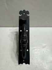 Maniglia per porta in ghisa da