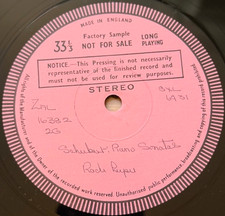 SXL 6931 *SCHUBERT - PIANO