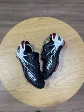 Scarpe ciclismo uomo SIDI Tiger SRS carbonio opaco MTB nero bianco Italia taglia US 8