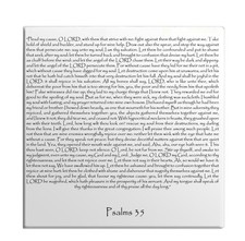 Fridge Magnet Psalms Chapter