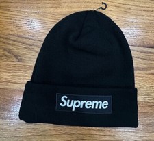 NUOVO IN BORSA Supreme Box Logo Berretto Nero FW24