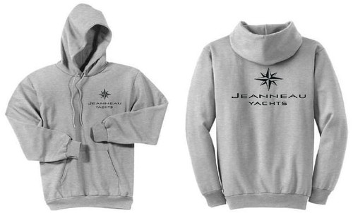 Felpa con cappuccio jeanneau - cappuccio,