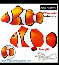 Pesce rosso giocattolo - pesce, gatti