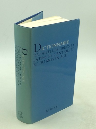 Dictionnaire des auteurs - dictionnaire, grecs