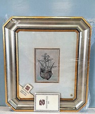 Quadro in Argento, Veliero, Nave, Mare. Ag 925 5 ÷ 7 g. Renzo Romagnoli