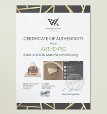 Certificato di autenticità