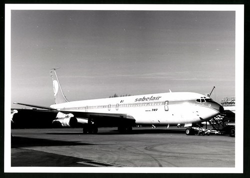 Fotografia aereo boeing 707 - fotografia,