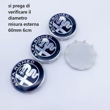 4 pz Coprimozzo ALFA ROMEO 147