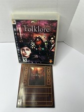 Videogioco Folklore Sony PlayStation 3 PS3 Completo CIB Testato Manuale Disco