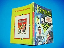 KRIMINAL n 300 LE BARE DI GHIACCIO originale (1971) corno MAGNUS