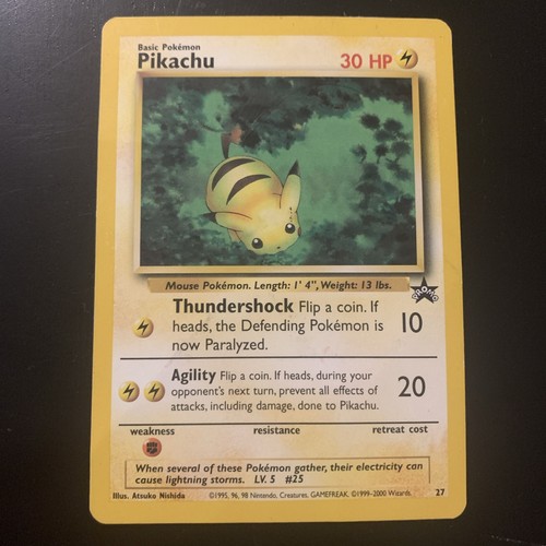 Pokémon tcg pikachu wizards - pokémon,