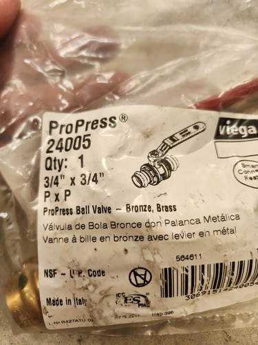 Viega proppress 24005 valvola - proppress,