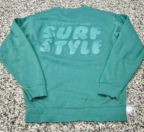 Felpa girocollo stile surf