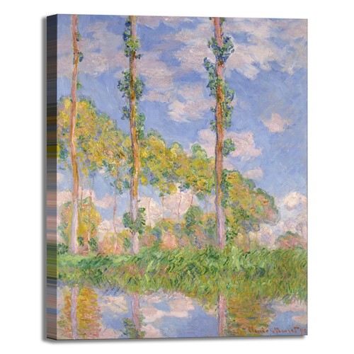 Monet pioppi nel sole design