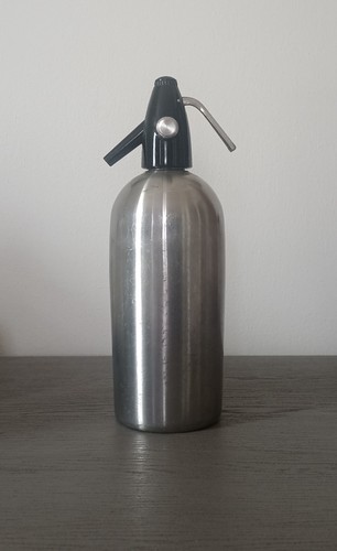 Sifone bottiglia acciaio seltz - sifone,