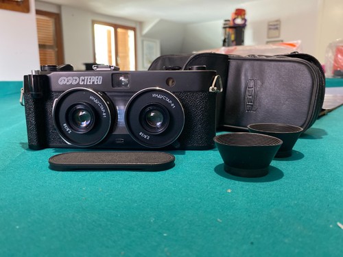 Fotocamera stereofonica soviet - fotocamera,