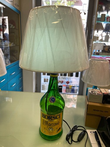 Lampada artigianale con - lampada,
