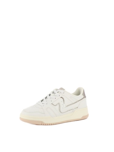 Sneakers stringate donna nero