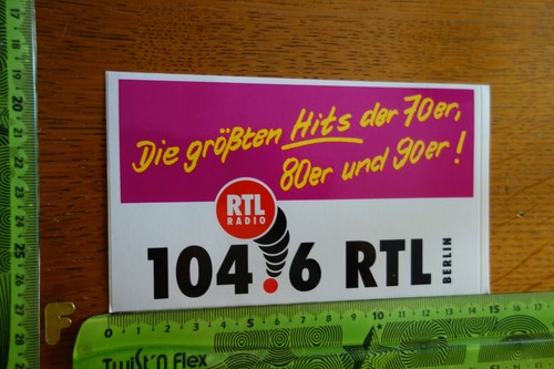 Alter aufkleber radio sat - tv,