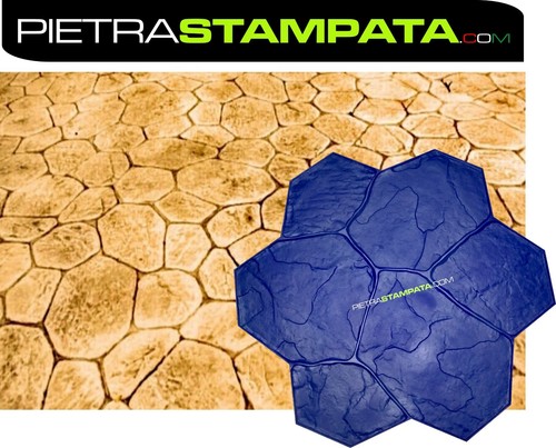 Stampo per pavimento stampato - per,