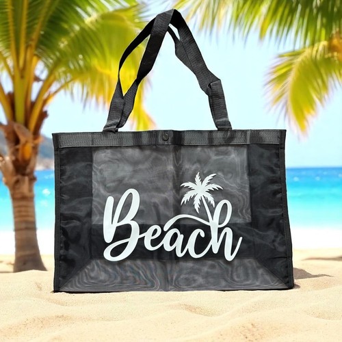 Borsa mare nero mesh - borsa,