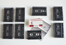 TDK AR 90 type I normal - lotto 8pz audiocassette usate