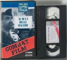Combat Film Al di la' delle macerie VHS 1943-1945 La guerra in Italia