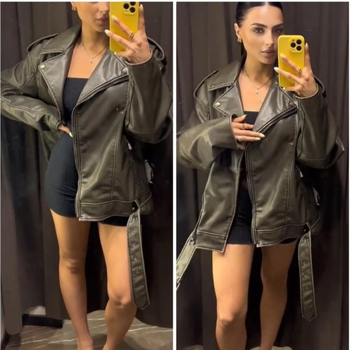 Zara giacca ecopelle - giacca,