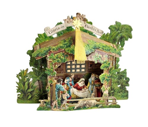 Antico presepe - presepe, di