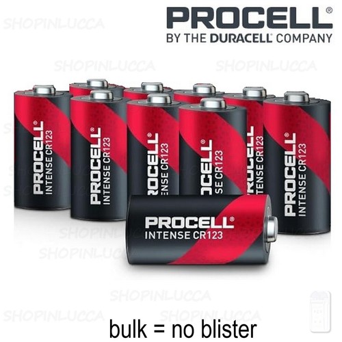 Batteria cr123 litio - 10,